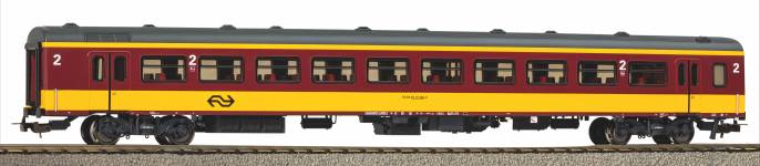 PIKO 97642 - H0 - Personenwagen ICR 2. Kl., NS/SNCB, Ep. IV